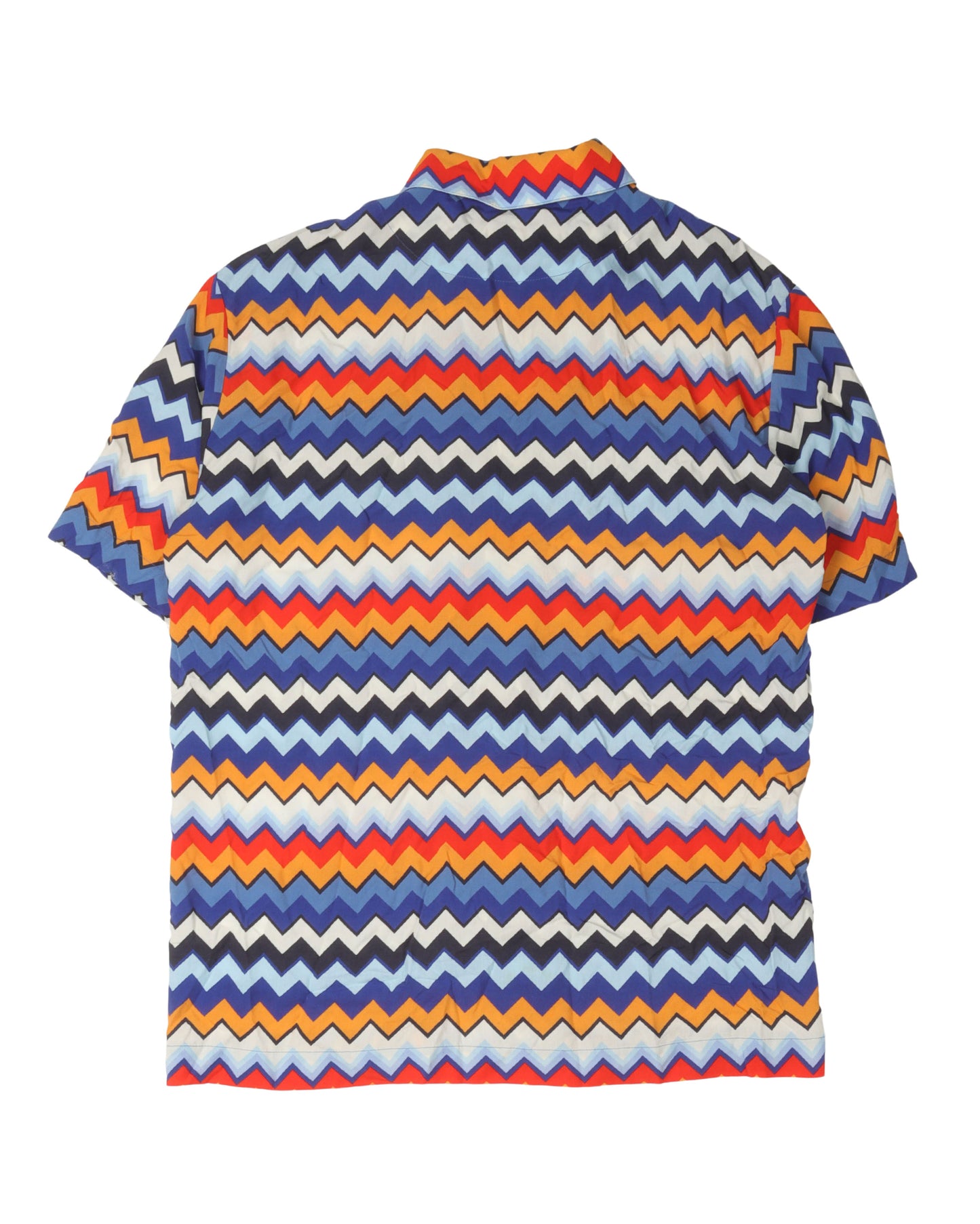 Printed Rayon Short Sleeve Shirt