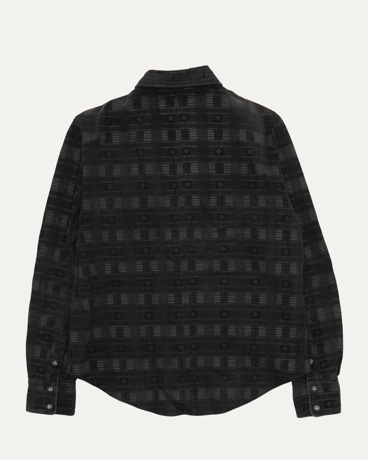 Plus Cross Leather Shirt