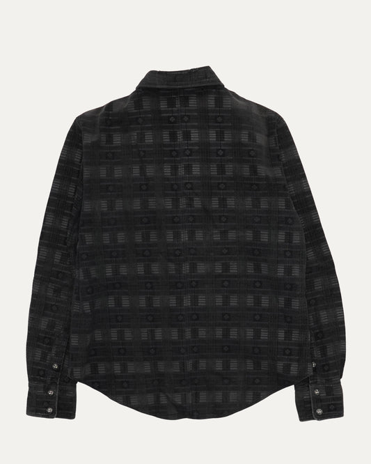 Plus Cross Leather Shirt