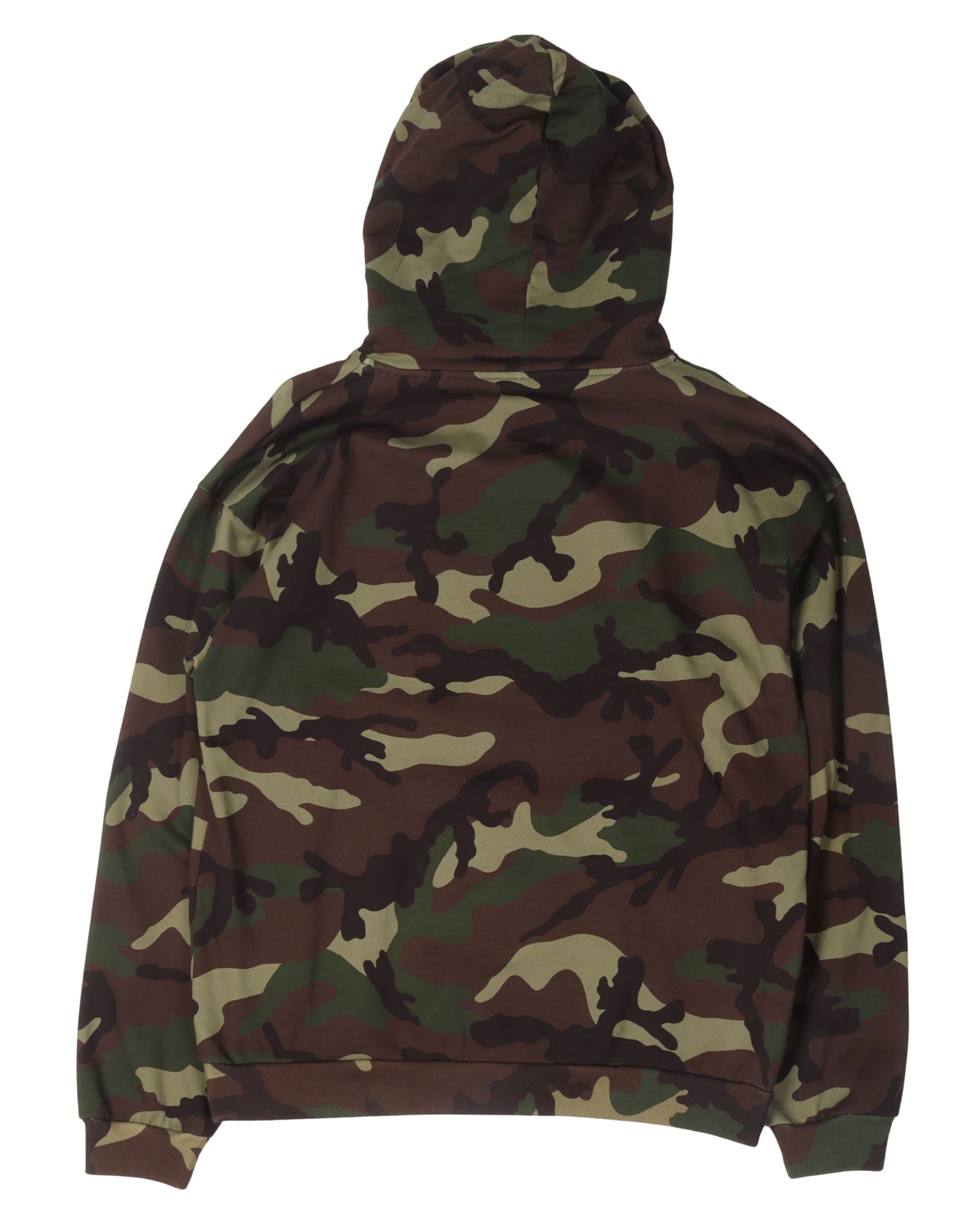 Celine Camouflage Logo Hoodie
