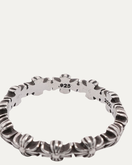 Tiny E Plus Band Ring