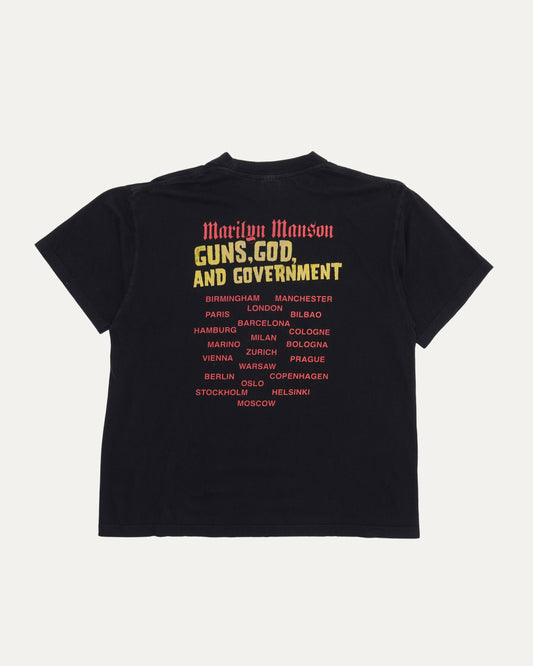 Marilyn Manson Guns, God, and Government Tour T-Shirt