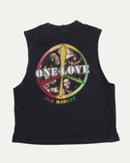 Bob Marley One Love Cut Off T-Shirt