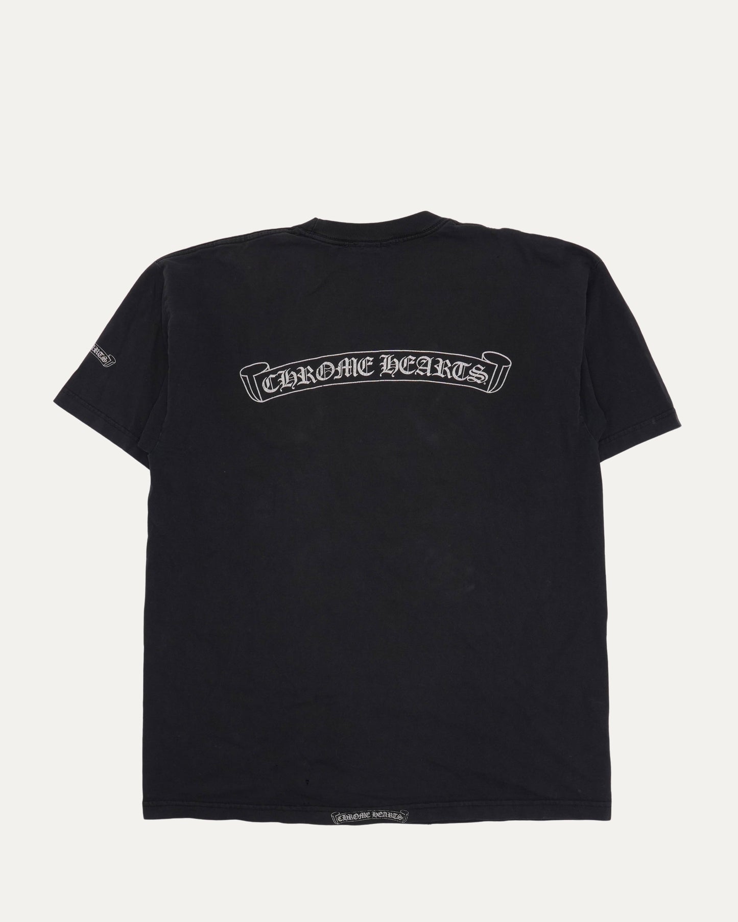 Vintage Neck Logo Dagger Pocket T-Shirt