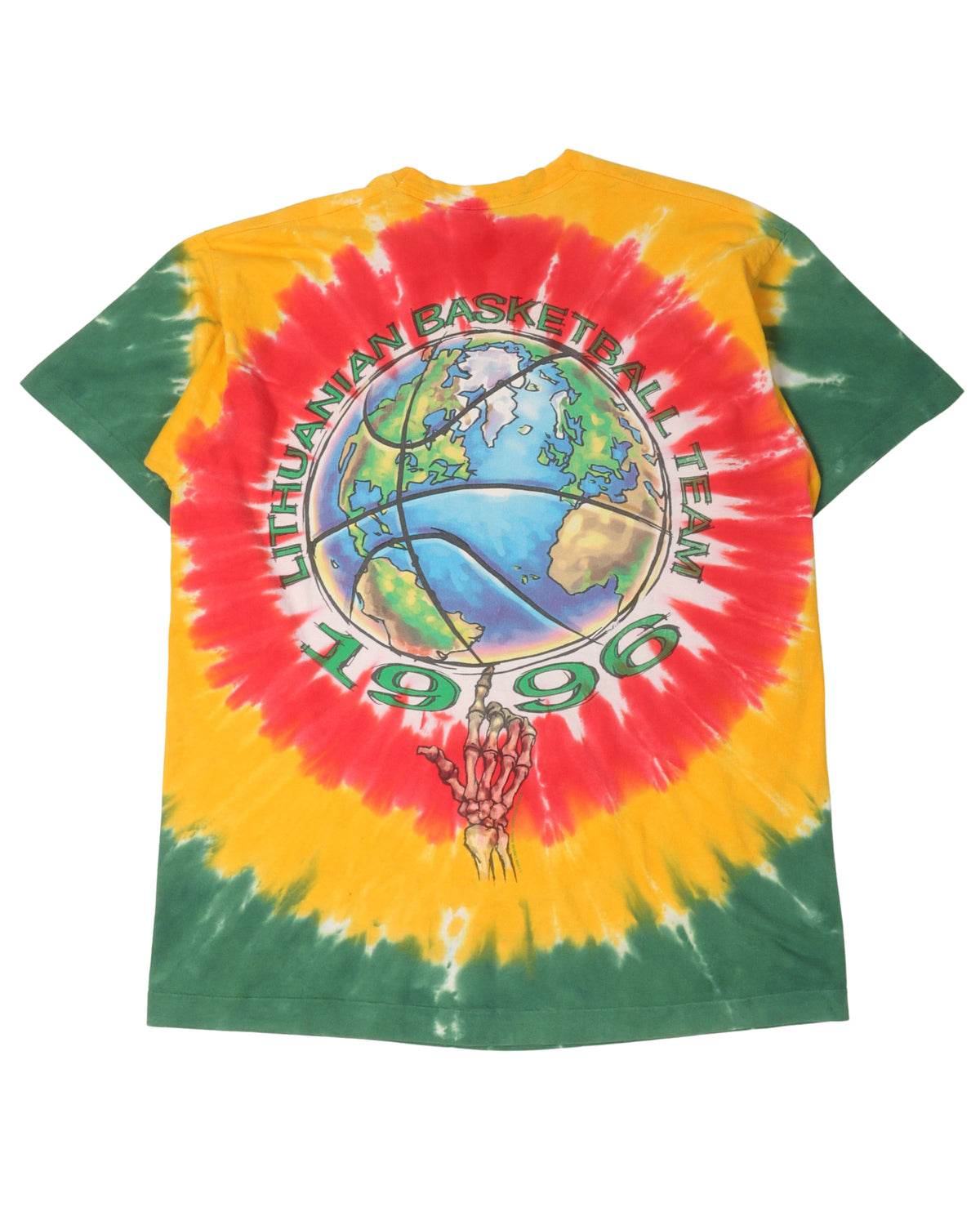 Grateful Dead Lithuania Basketball T-Shirt