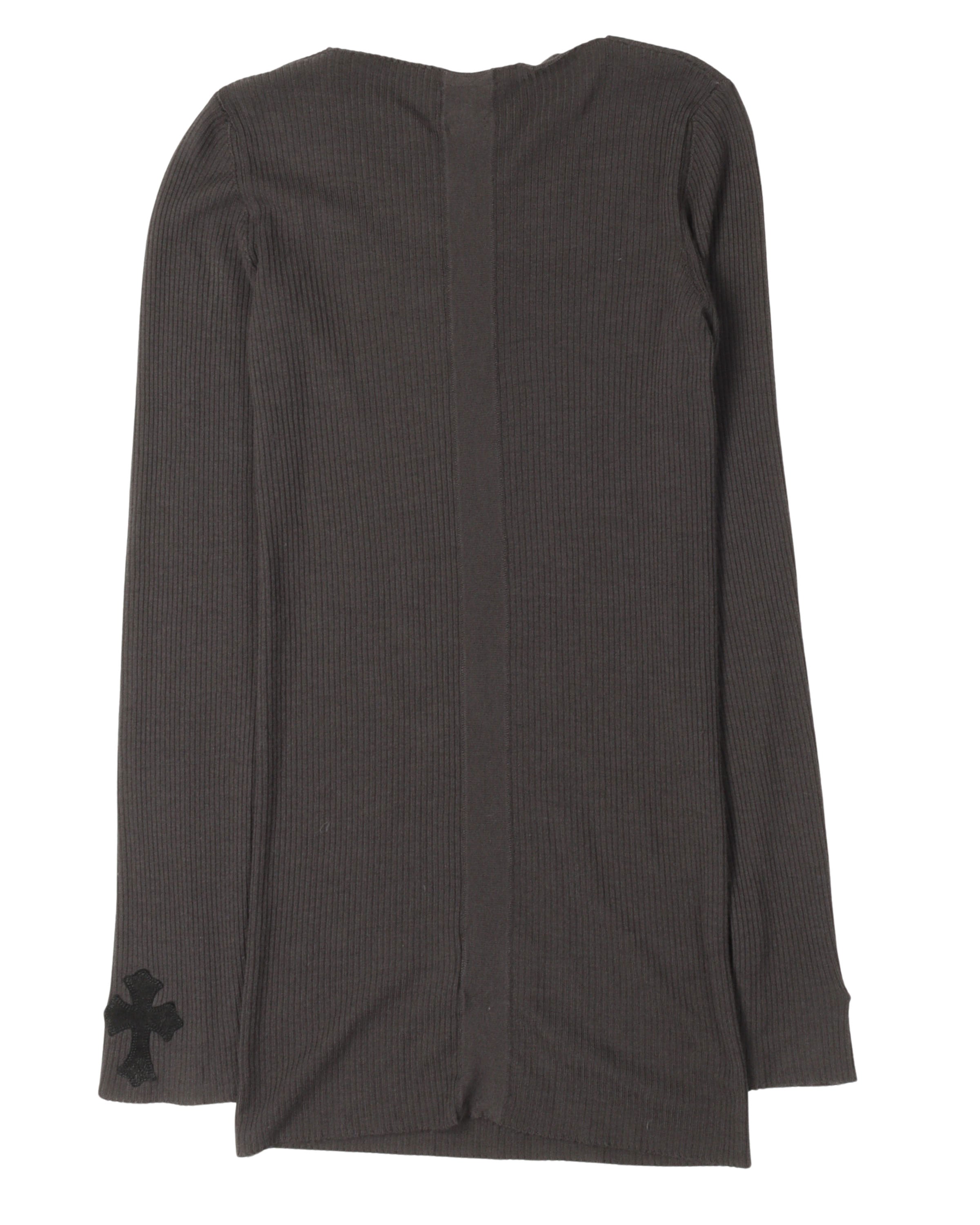 Rick Owens Cross Patch Cashmere Sweater