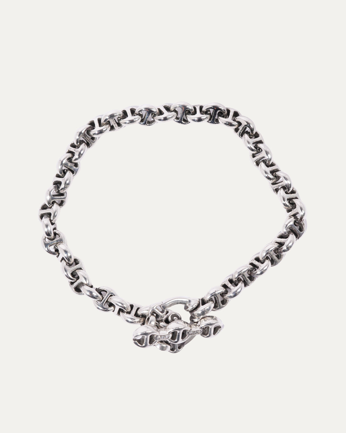 5MM Open-Link Bracelet with Diamonds
