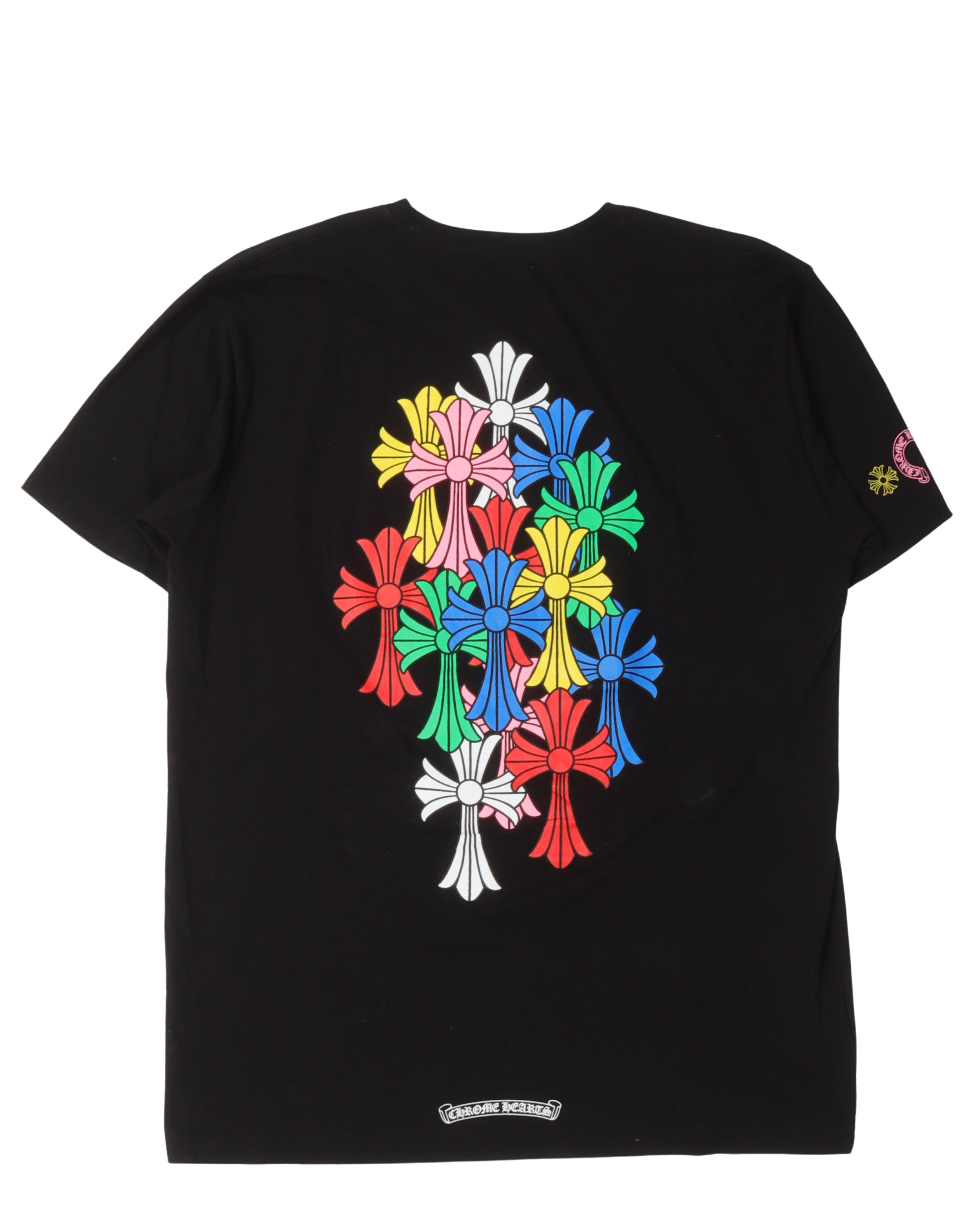 Multicolor Cemetery Cross T-Shirt