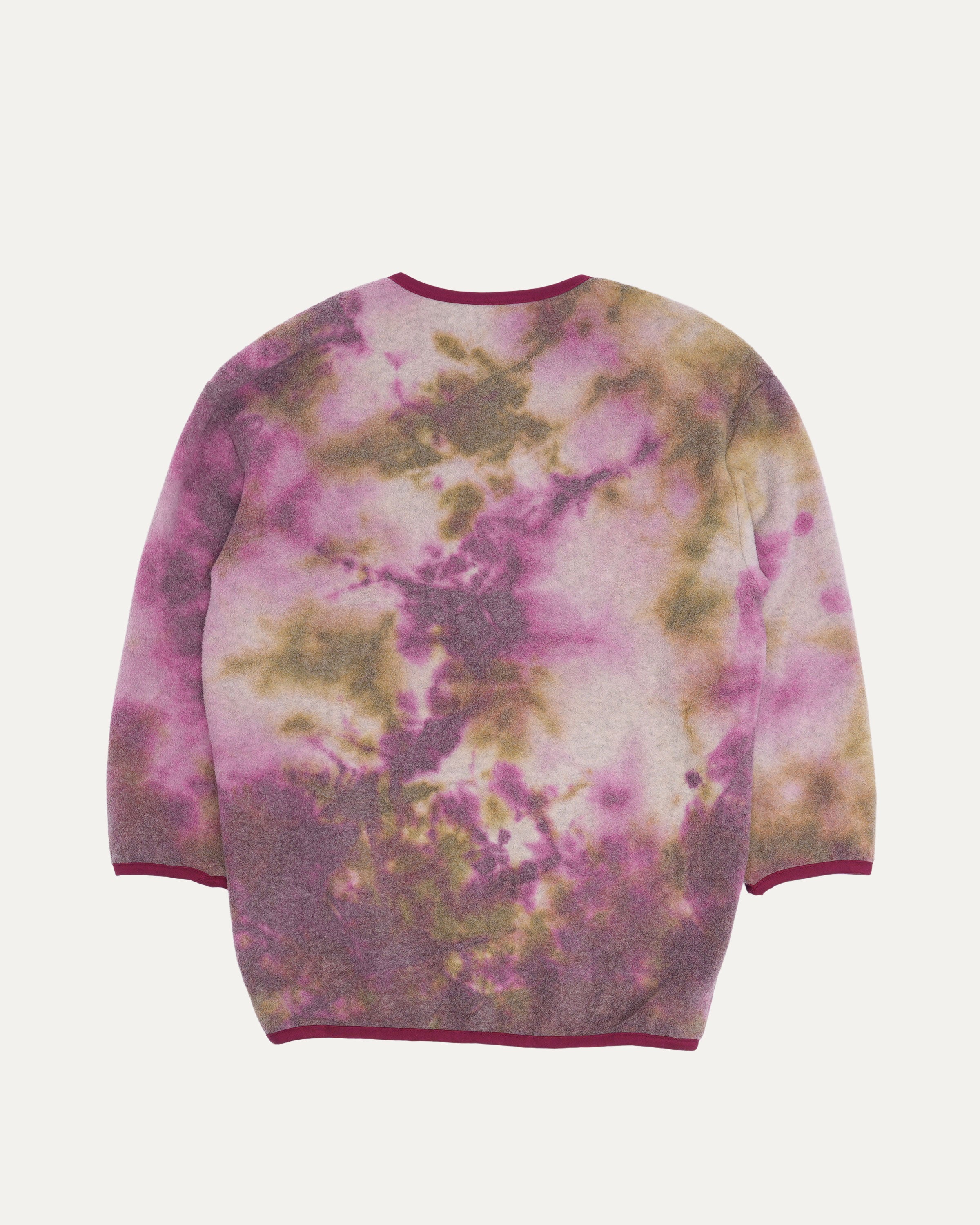 Tie Dye Peace Fleece Pullover