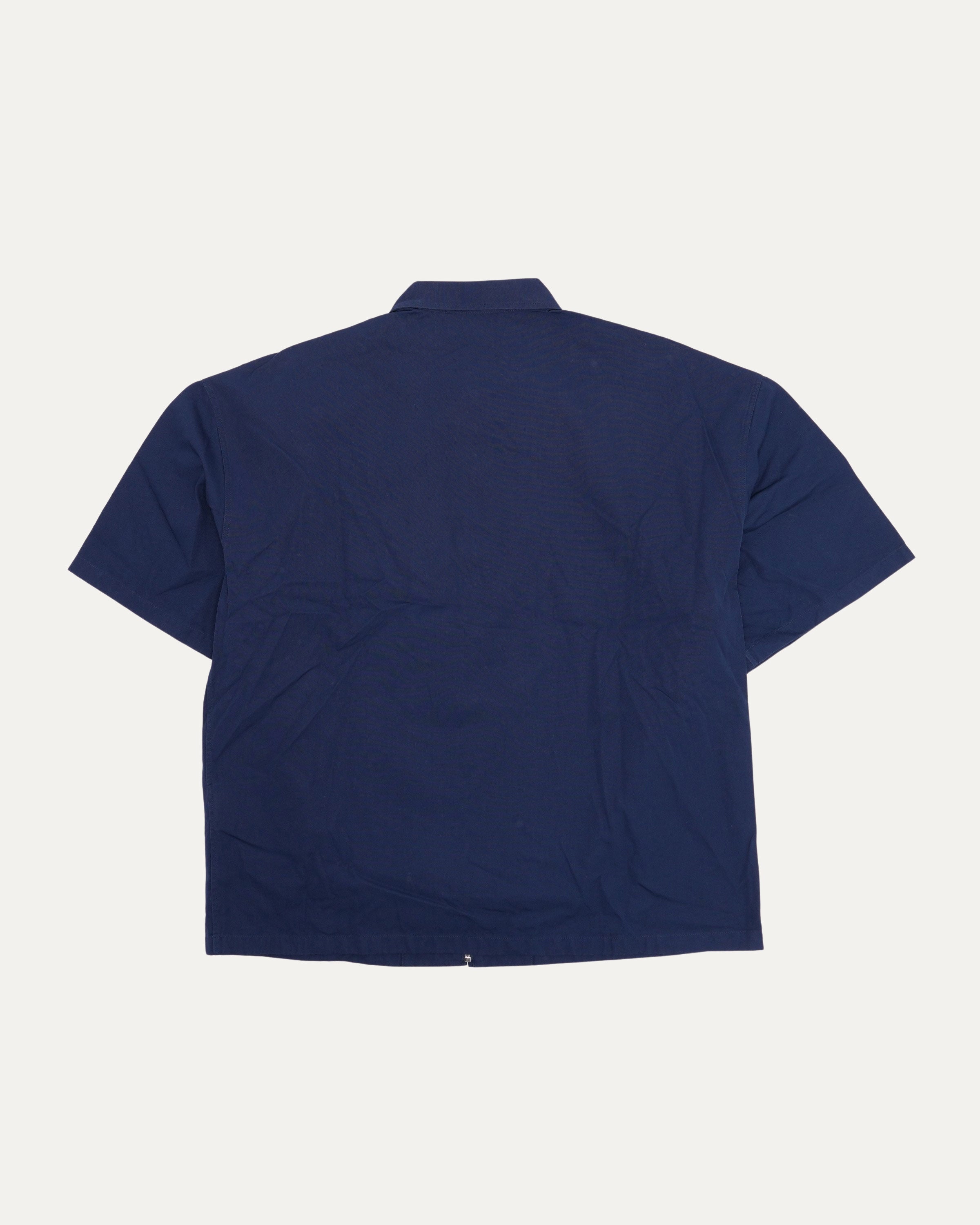 Prada Zip Up Short Sleeve Shirt – Justin Reed