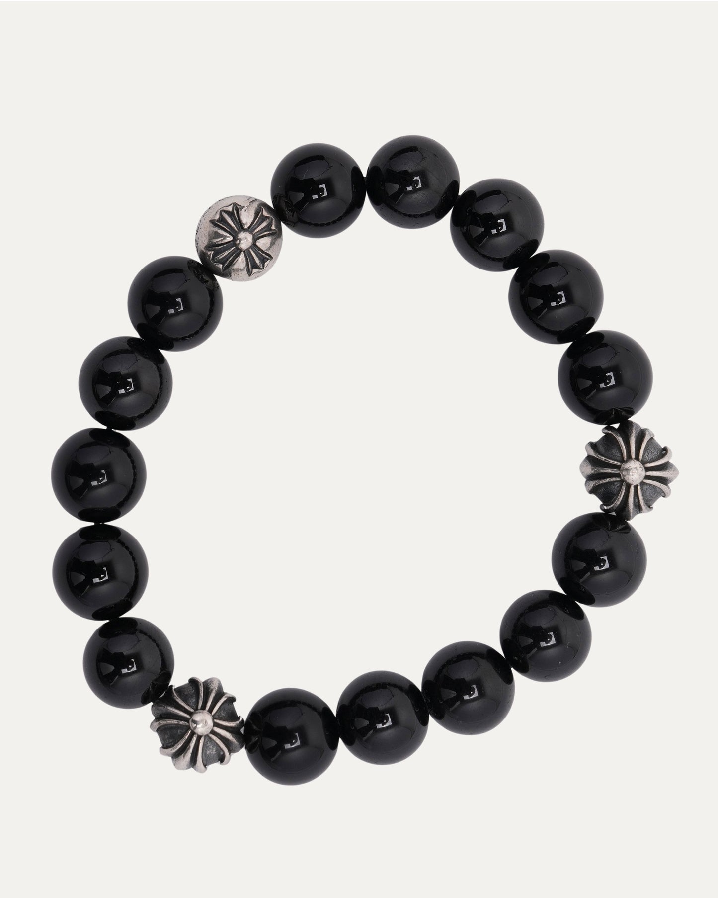 10mm Tourmaline Multi Charm Bead Bracelet