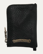 Cross Patch Zip Wallet