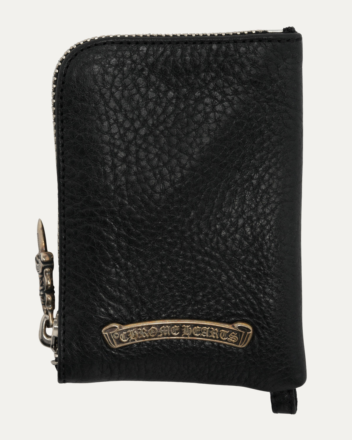 Cross Patch Zip Wallet