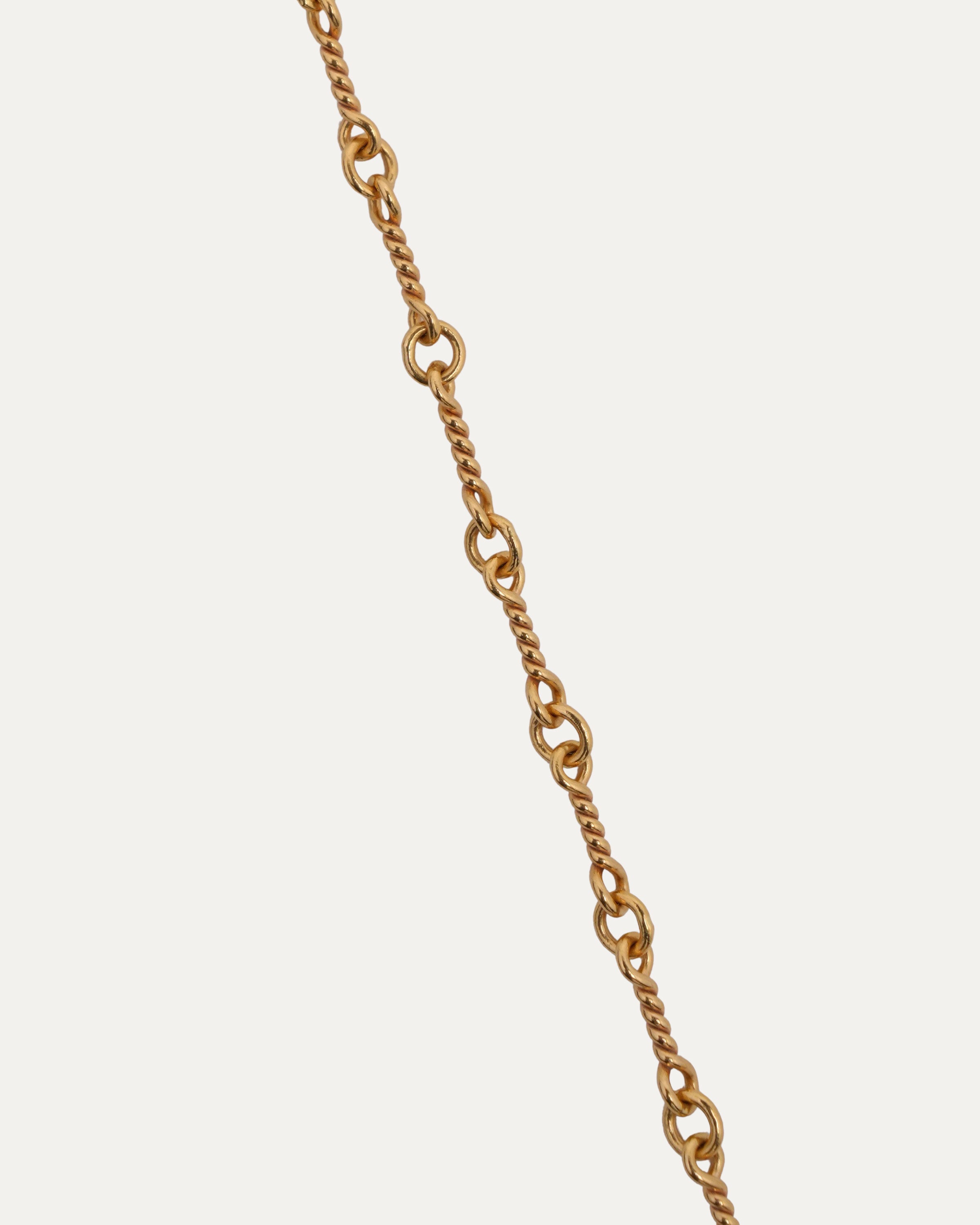 Chrome Hearts 22k Gold Twist Chain – Justin Reed