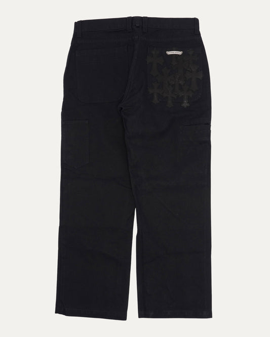 Cross Patch Double Knee Carpenter Pants