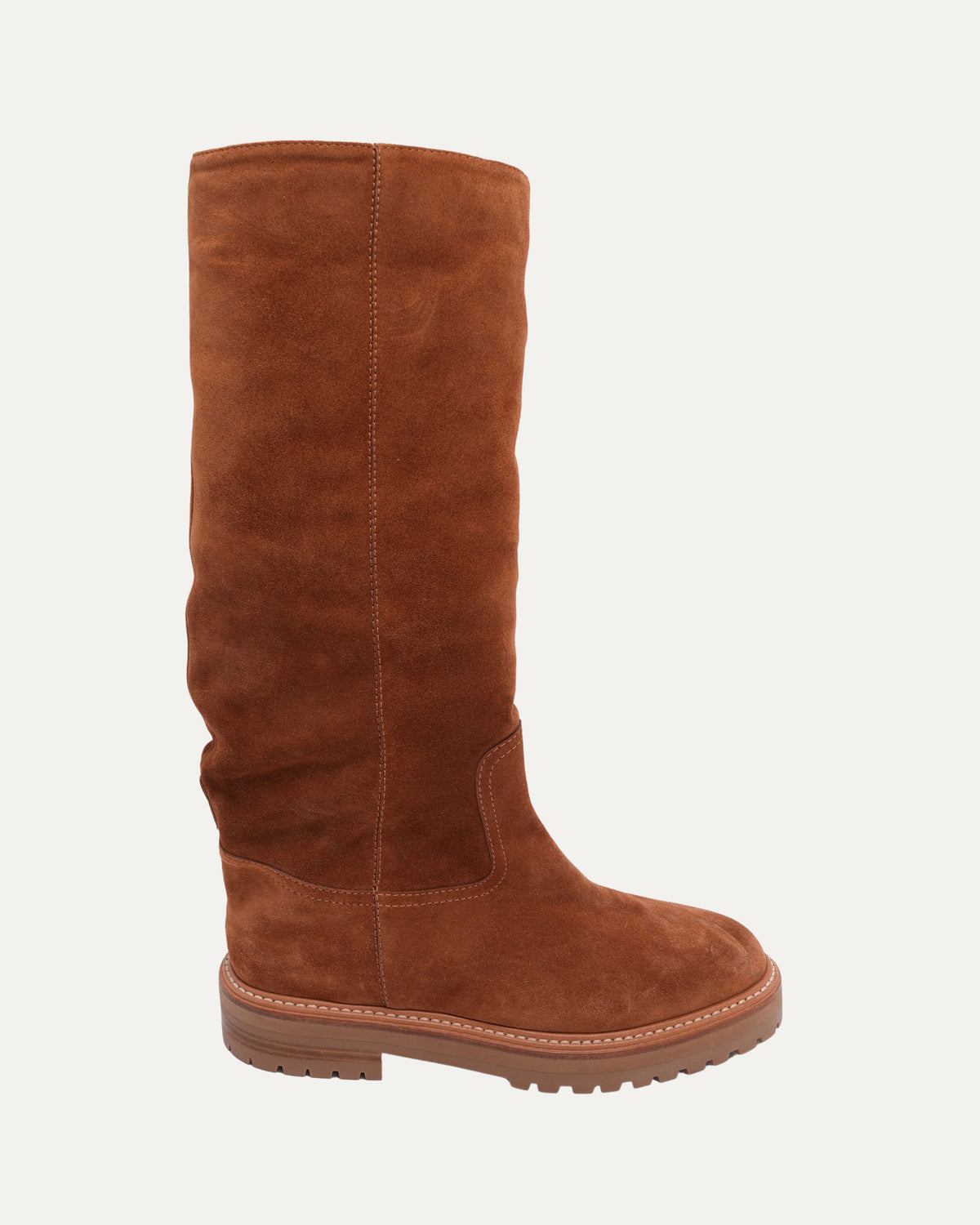 Suede Yomi Knee High Boots