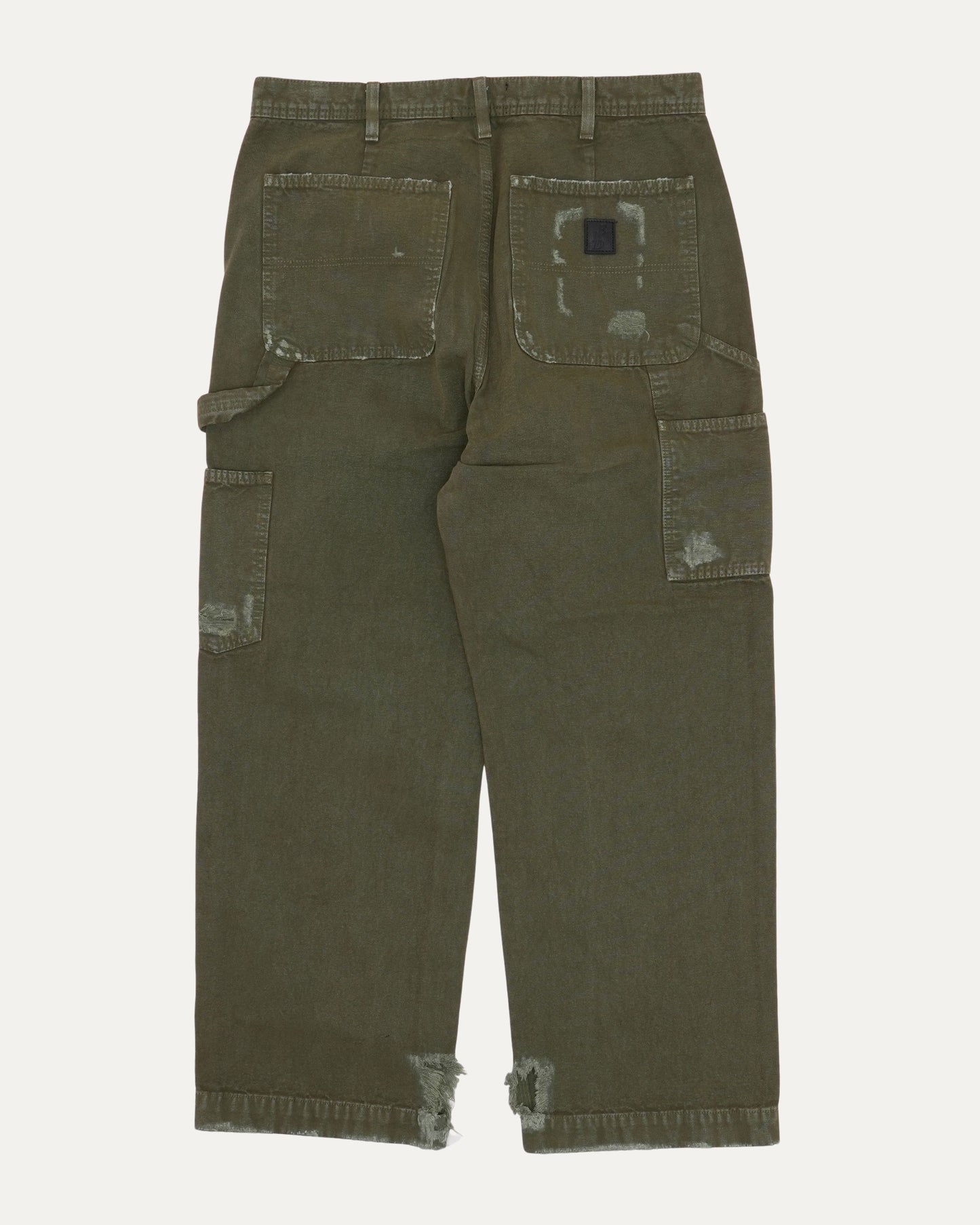 Distressed Paint Pants