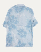 Sky Print Camp Collar Short Sleeve Shirt