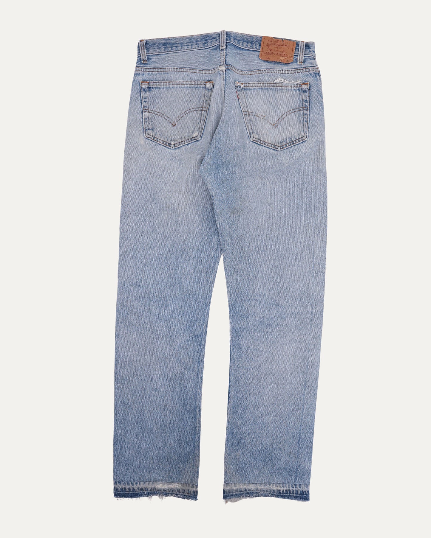 Released Hem Levi's 501 Jeans