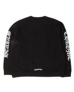 Neck Logo Long Sleeve Crewneck Sweatshirt