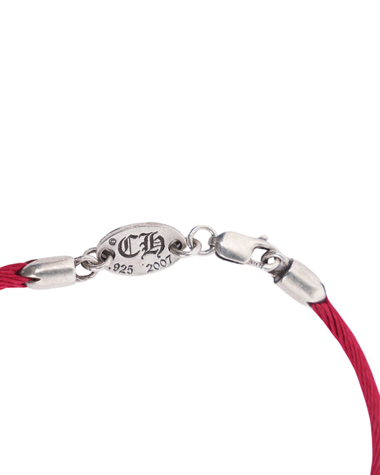 Diamond Rolling Stones Cord Bracelet