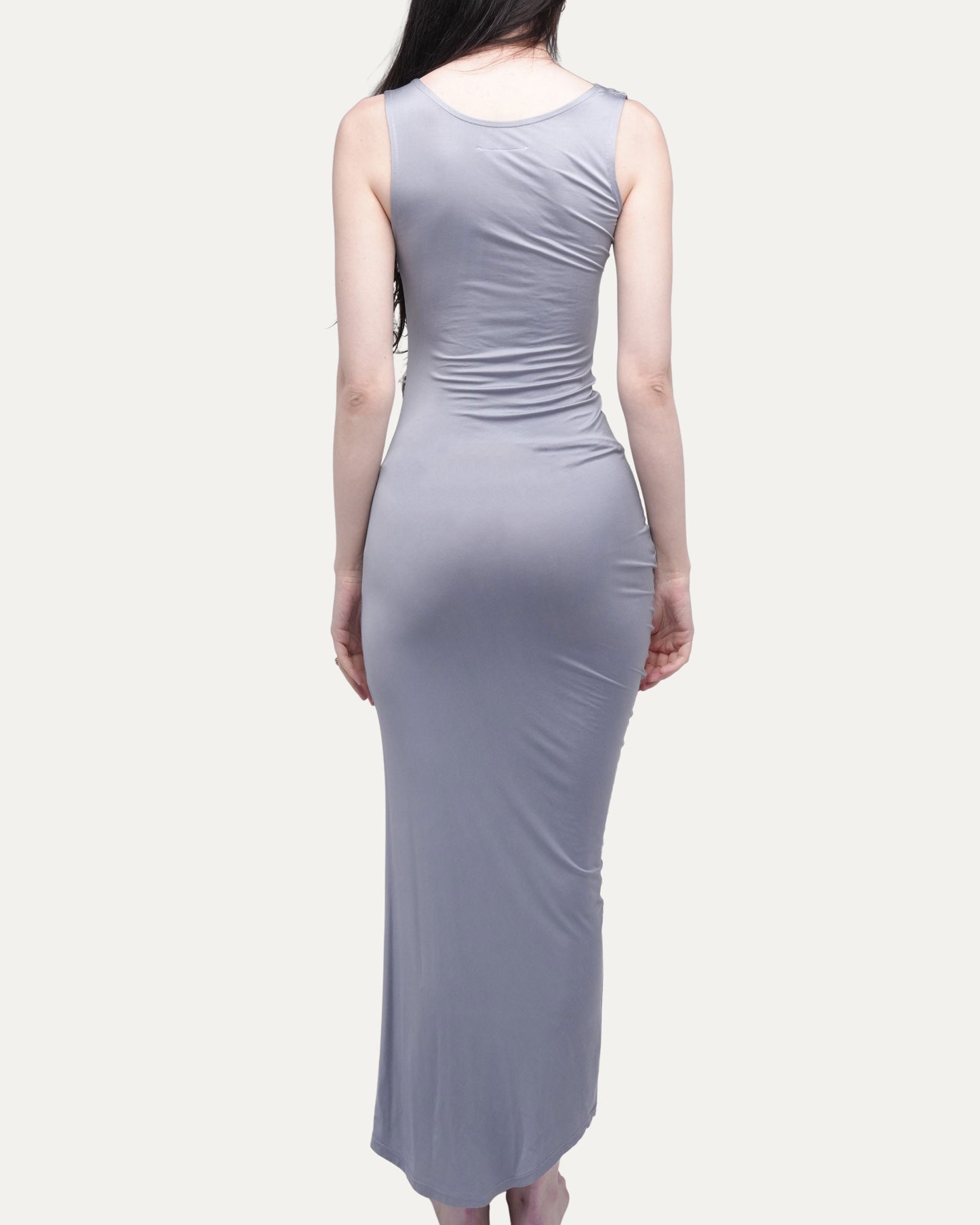 MM6 Maxi Fitted Dress