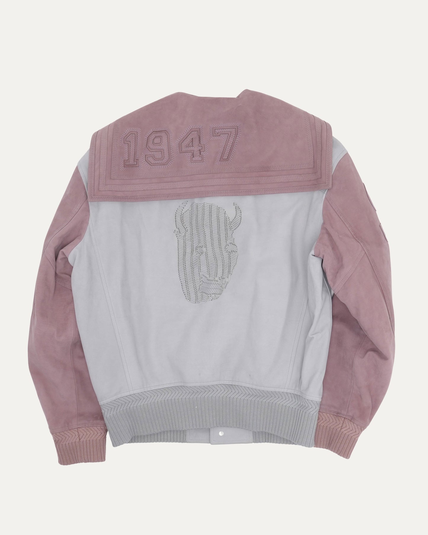 Cactus Jack Leather Varsity Jacket
