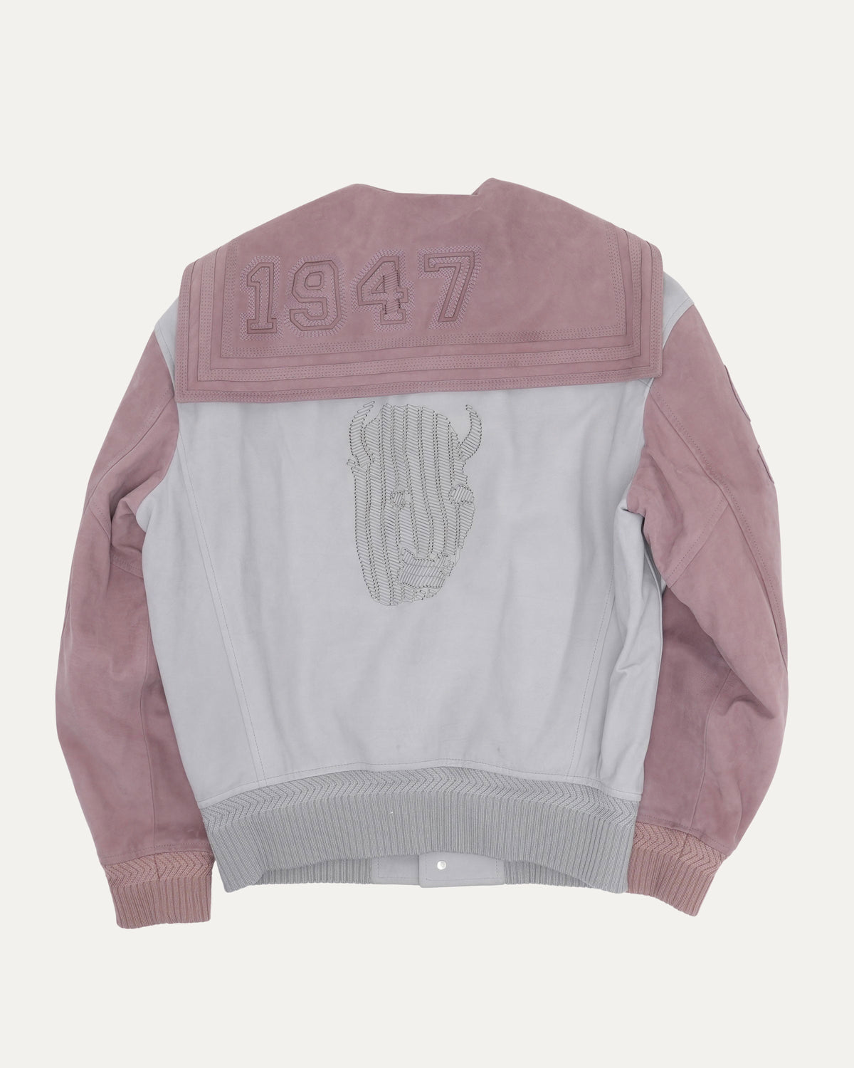 Cactus Jack Leather Varsity Jacket