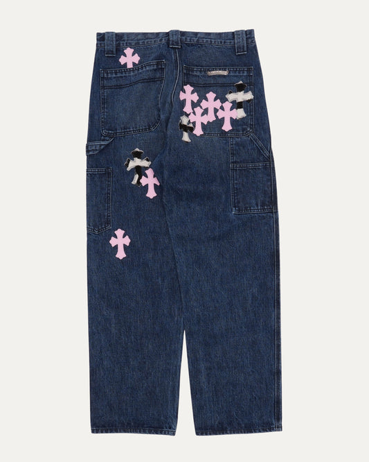 Turbo Diesel Cross Patch Carpenter Jeans