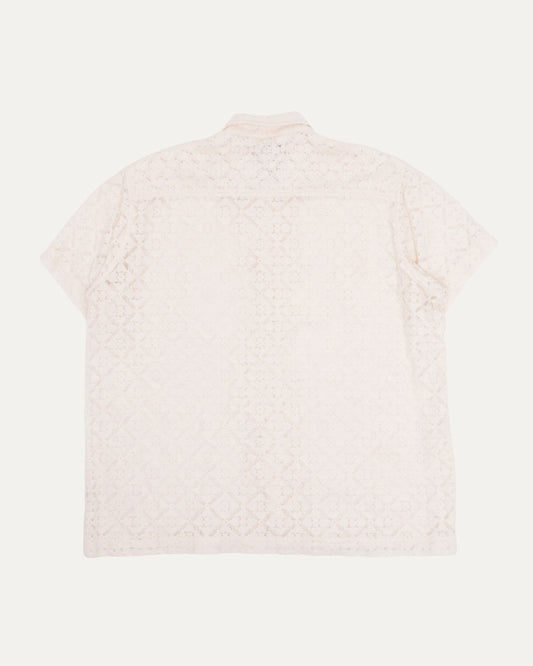 Cotton Blend Lace Shirt