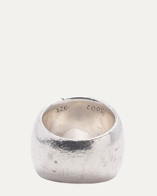 Large Oval Cross Ring