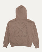 Diagonal Logo Hoodie