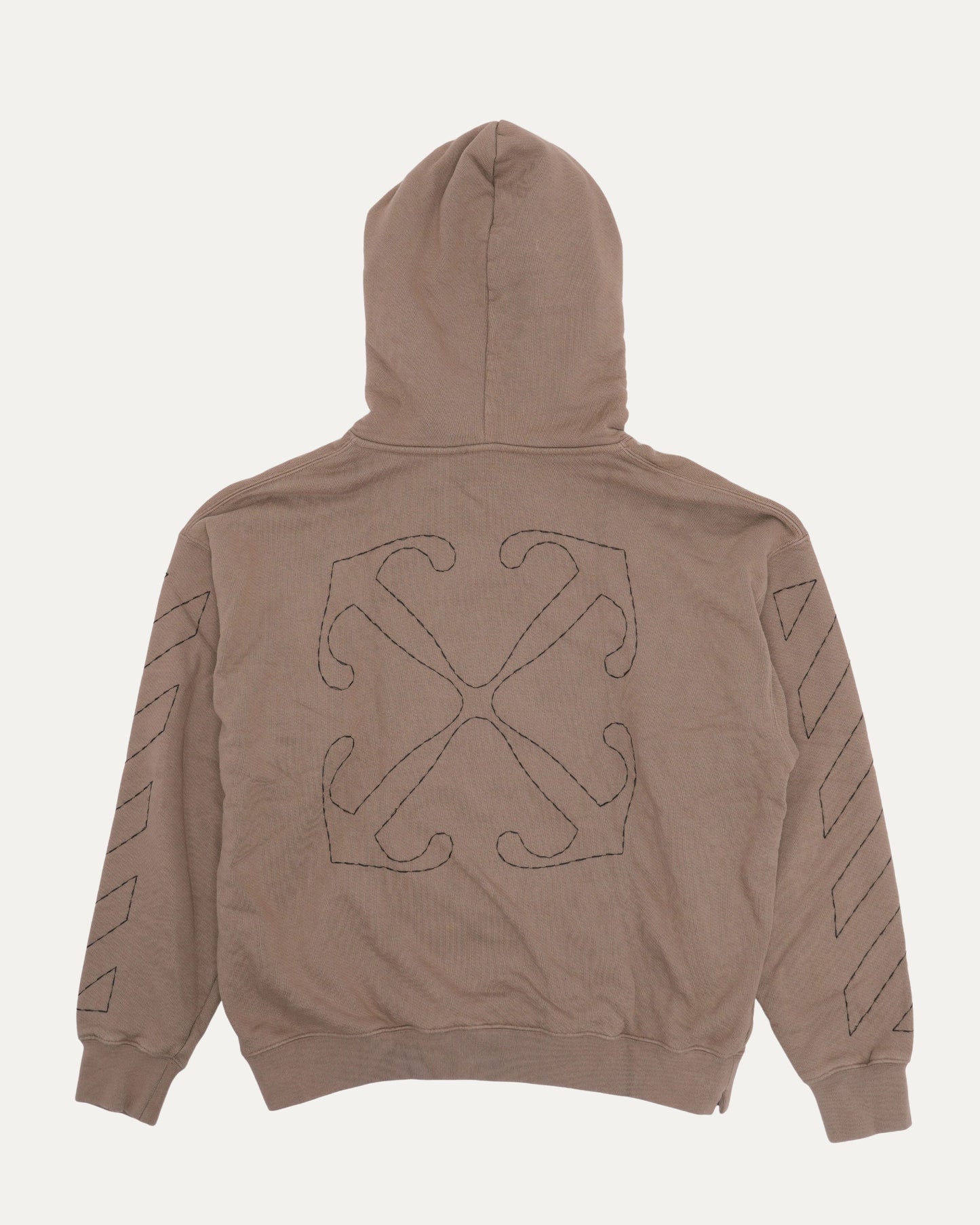 Diagonal Logo Hoodie