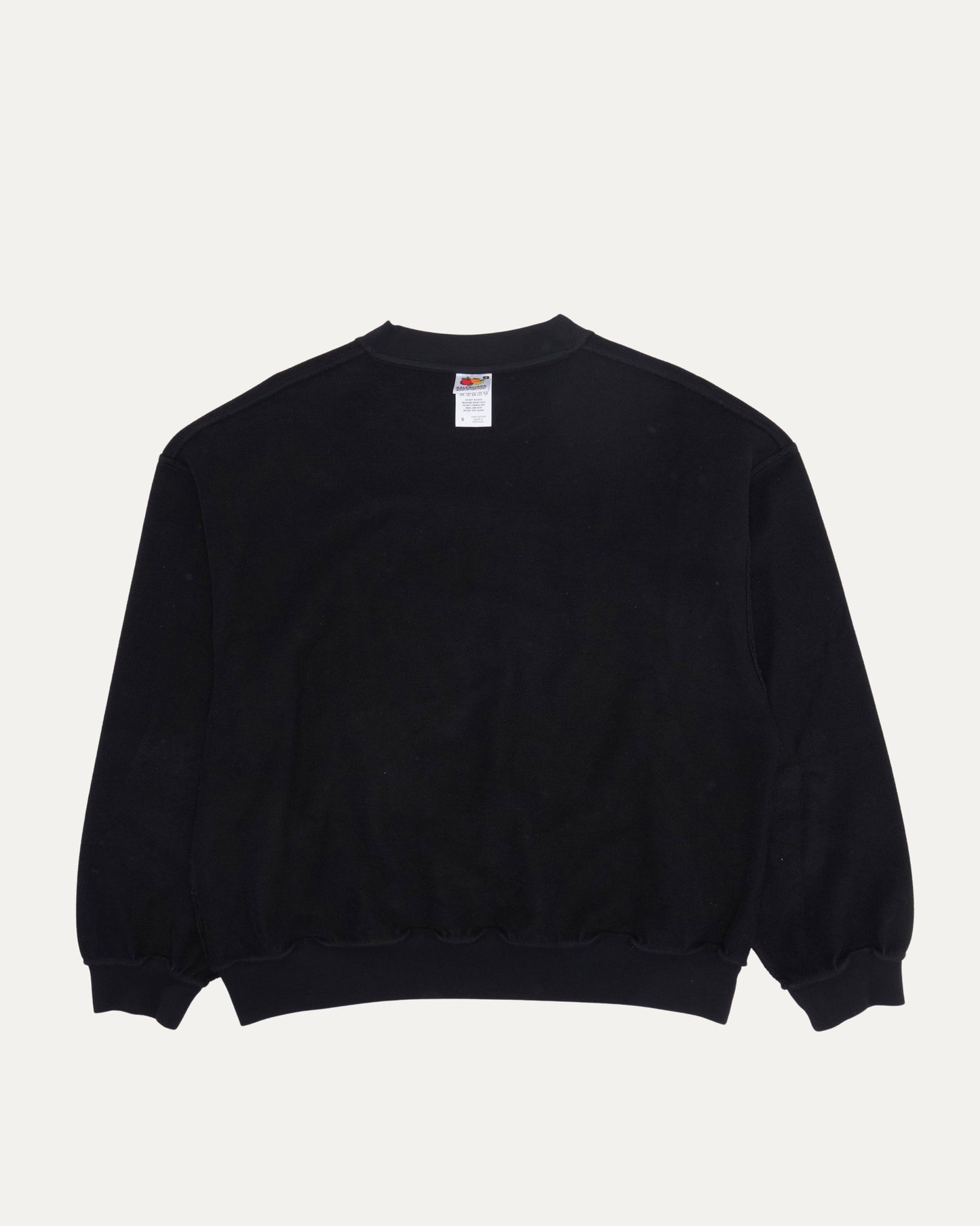 Mirror Logo Inside Out Sweatshirt