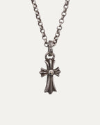 Baby Fat Pendant on Roll Chain