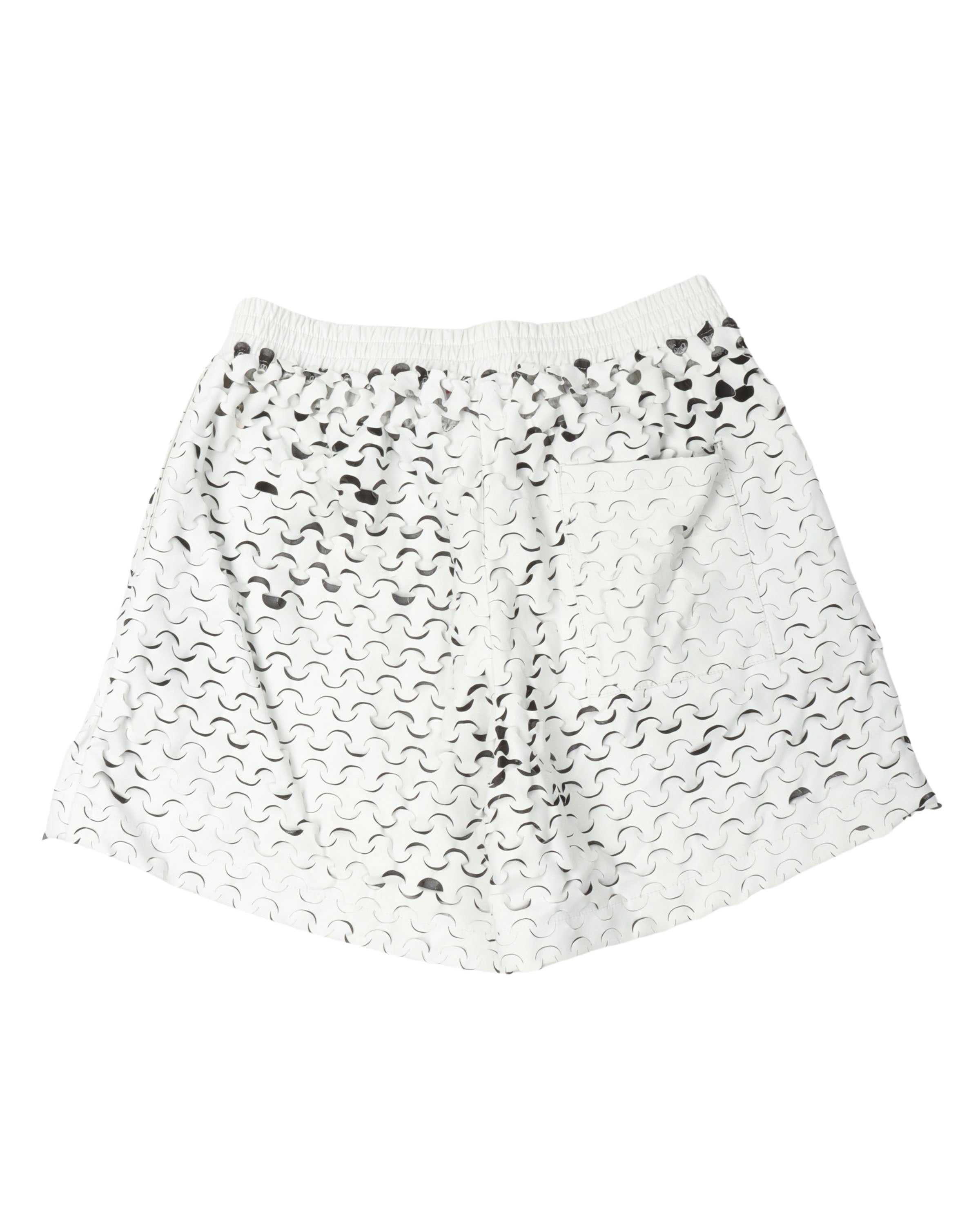 Cut-Out Wave Shorts