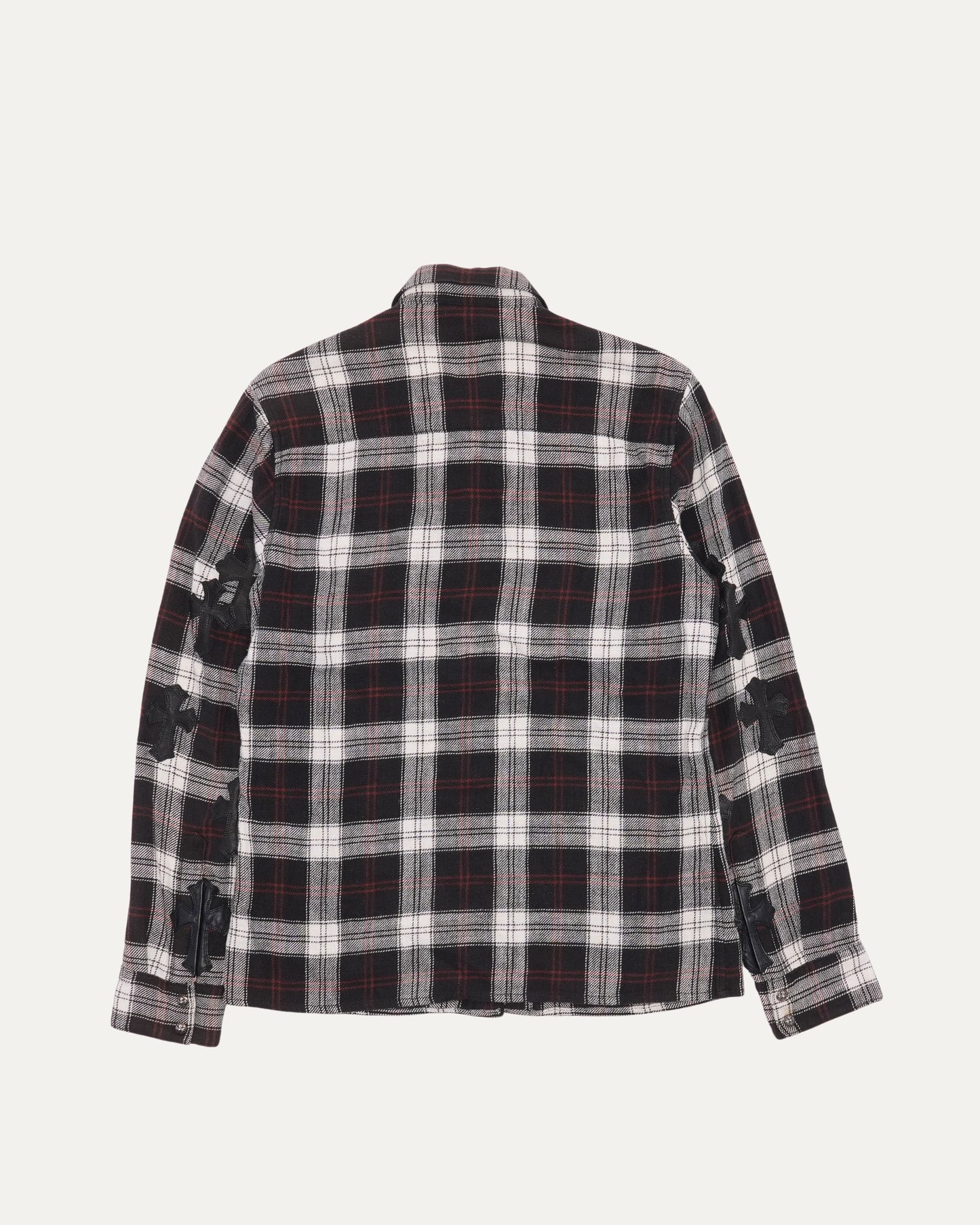 Cross Patch Flannel Shirt