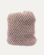 Lambskin Mixed Fibers Large Shopping Bag