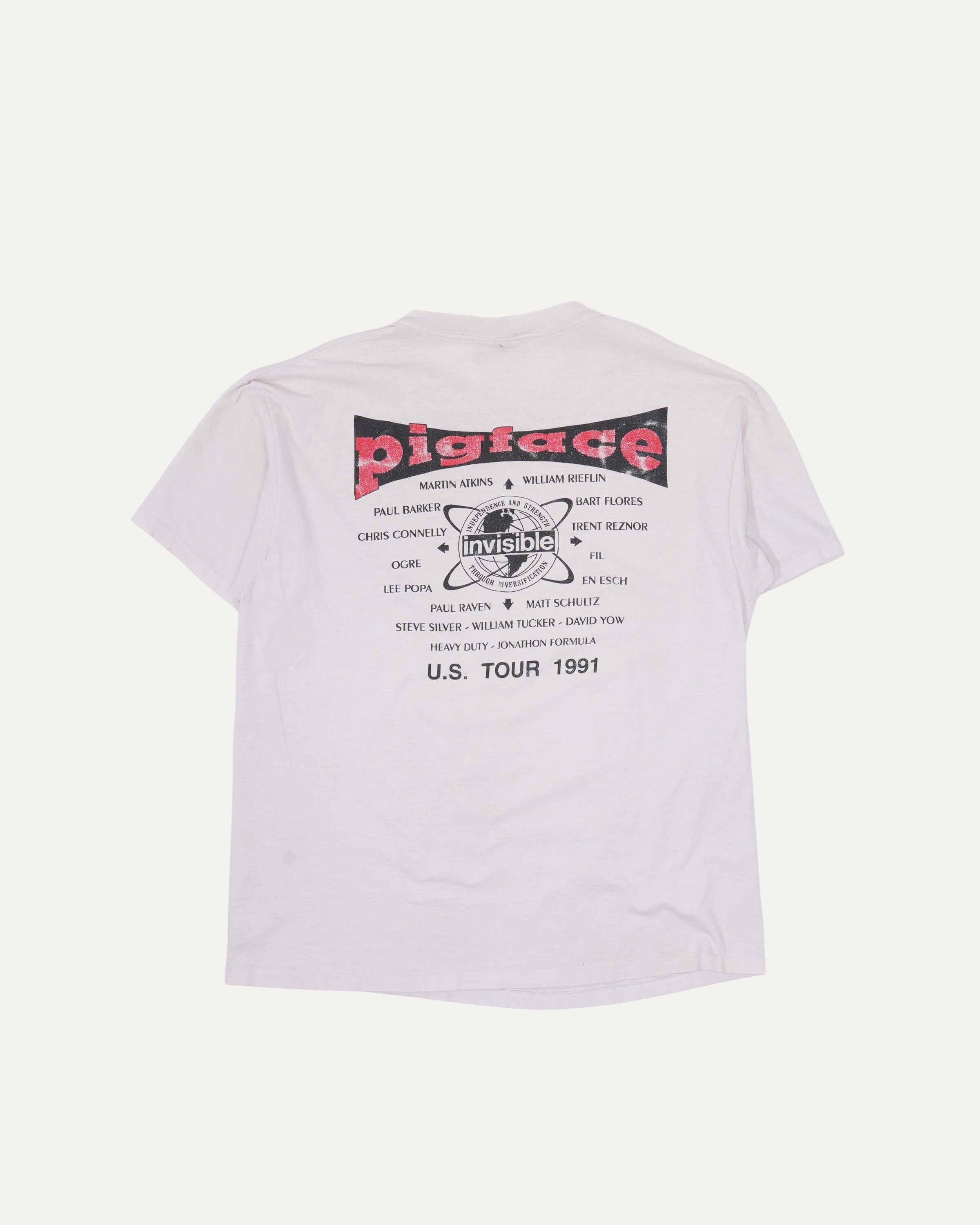 Pigface 1991 US Tour T-Shirt