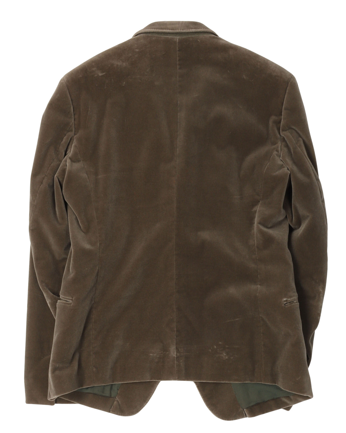 Velour Blazer Jacket