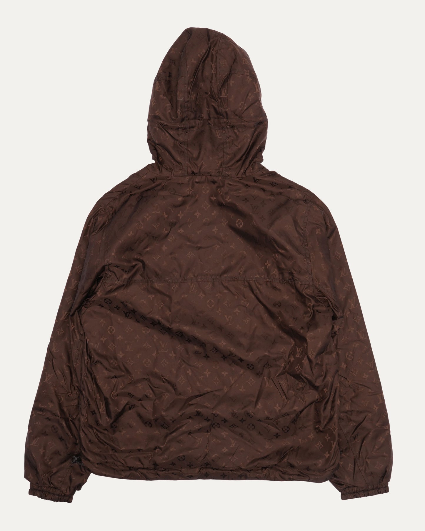 Monogram Reversible Hooded Windbreaker