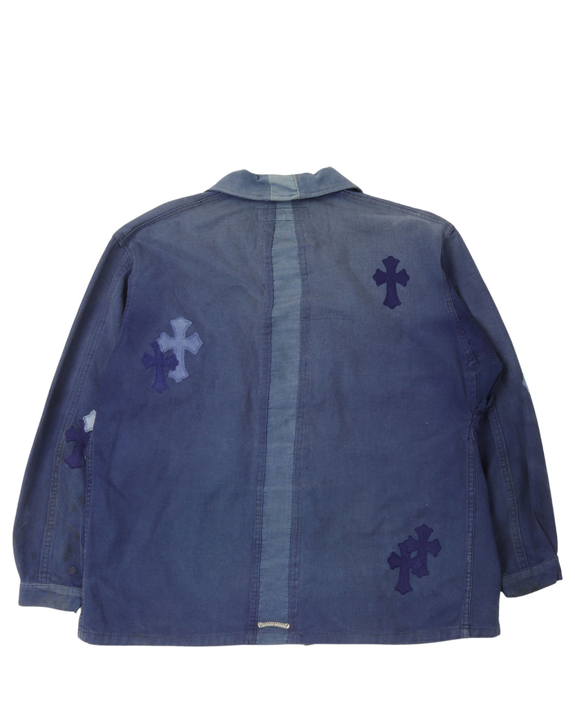 Cross Patch Bleu de Travail French Work Shirt
