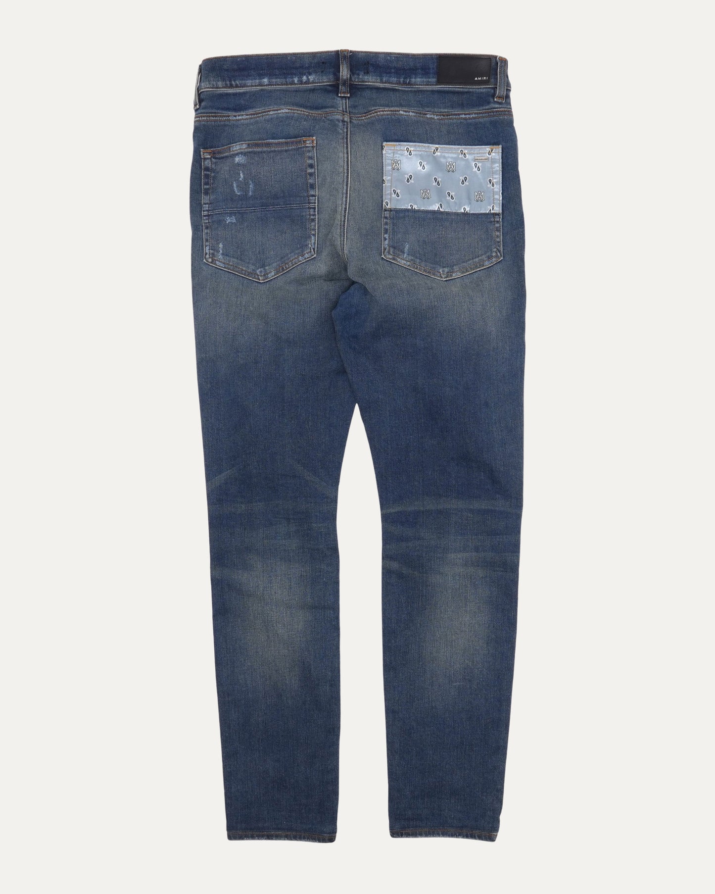 Paisley Art Patch Jeans
