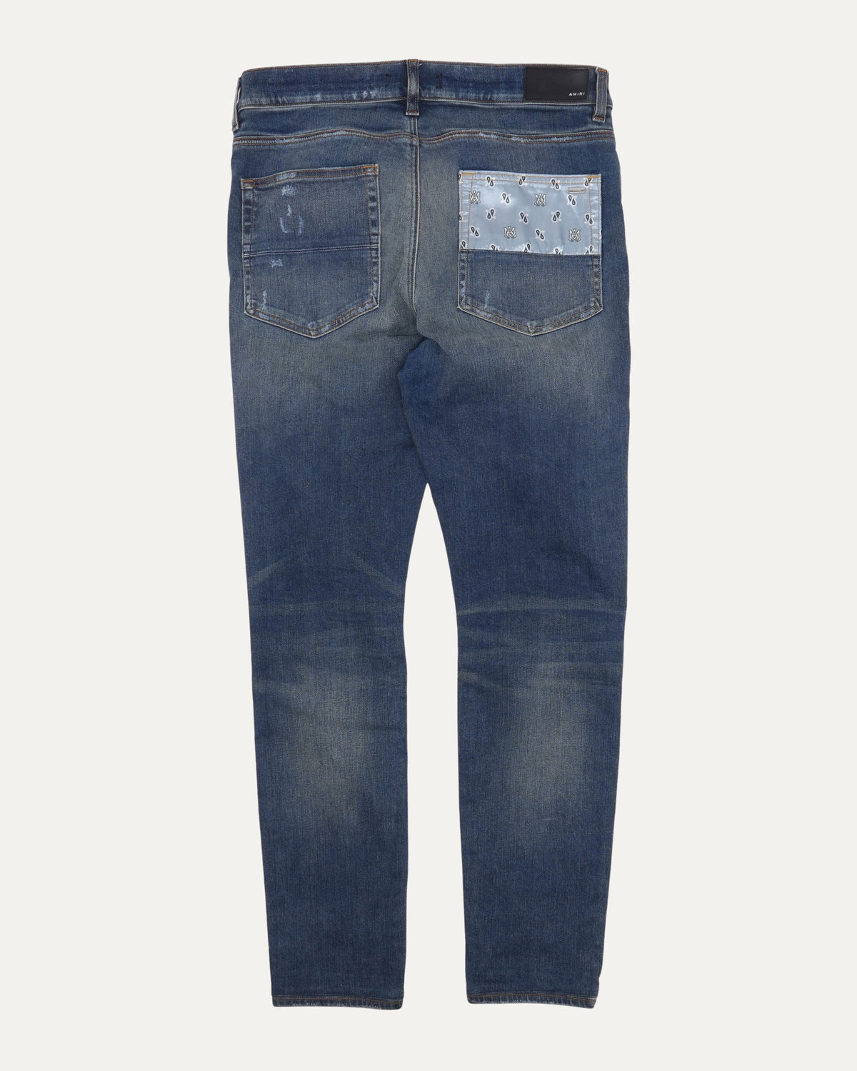 Paisley Art Patch Jeans