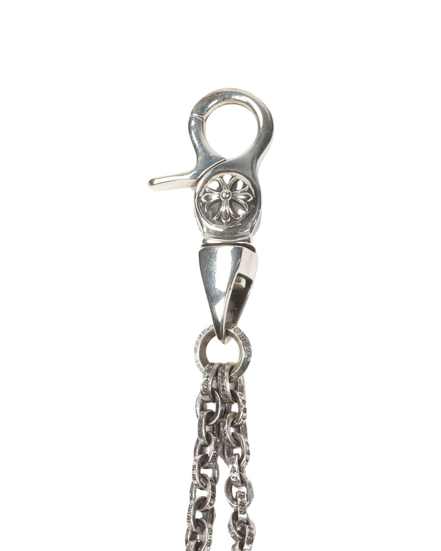 Silver Dice Keychain Clip
