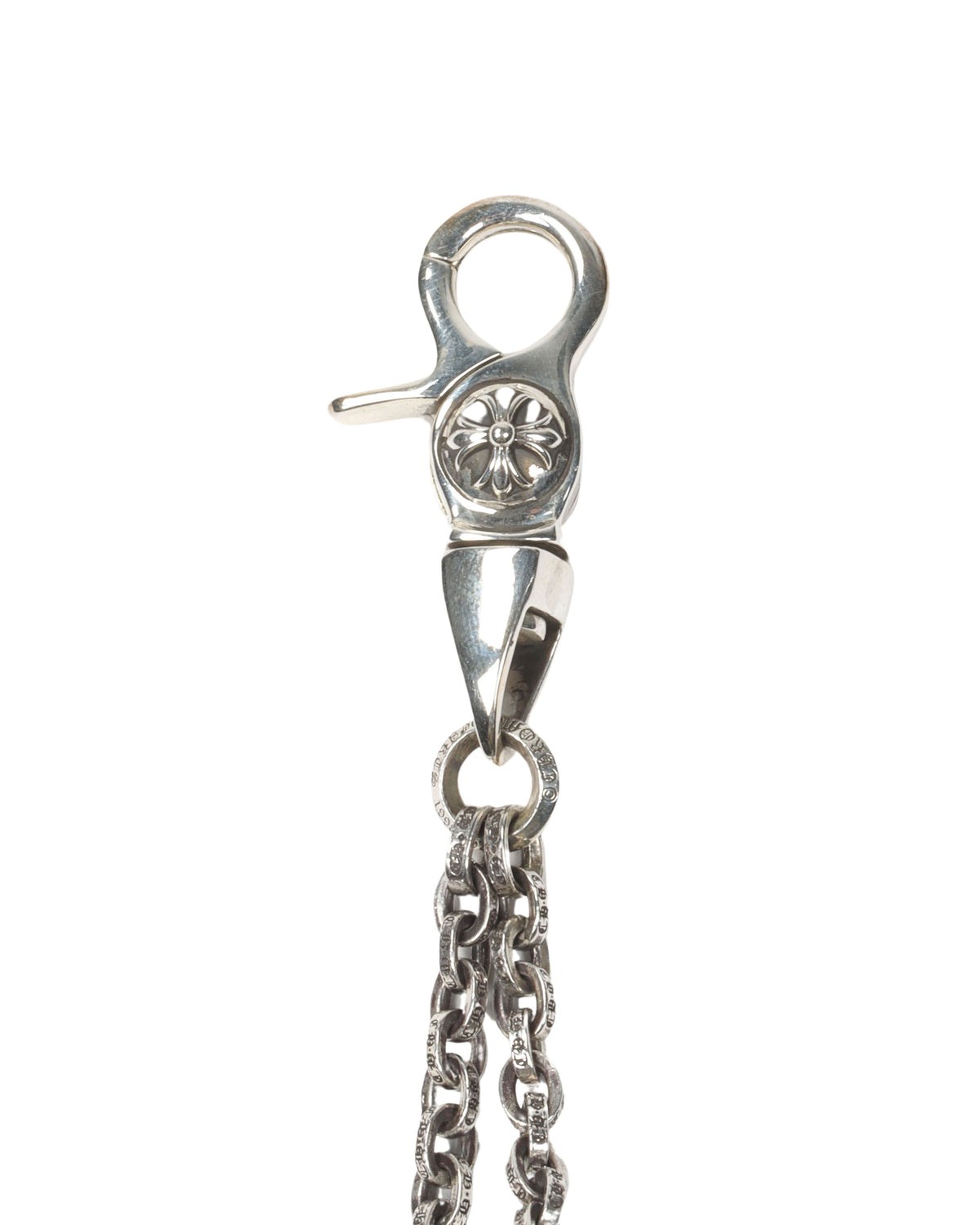 Silver Dice Keychain Clip