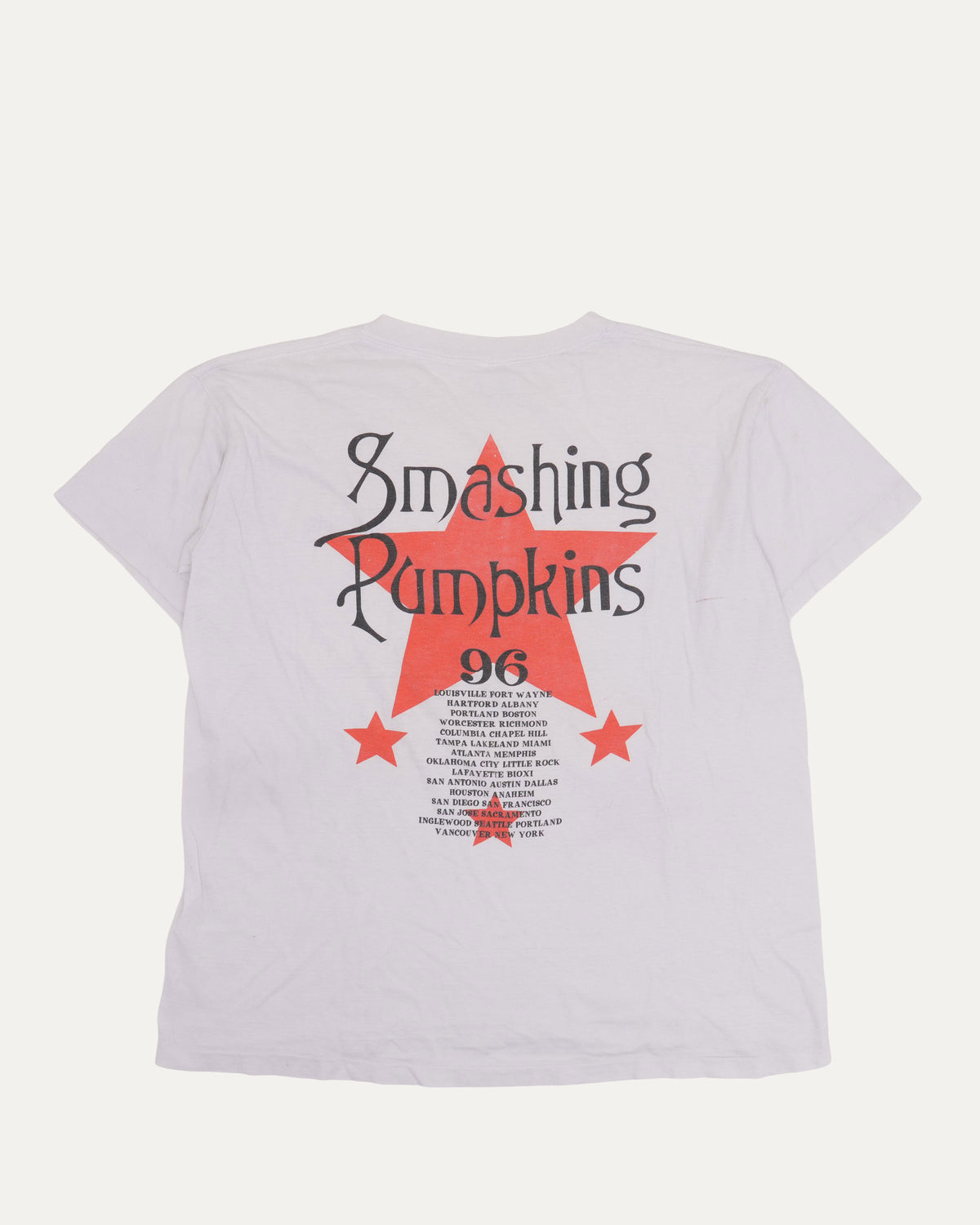 Smashing Pumpkins Mellon Collie and the Infinite Sadness 1996 Tour T-Shirt
