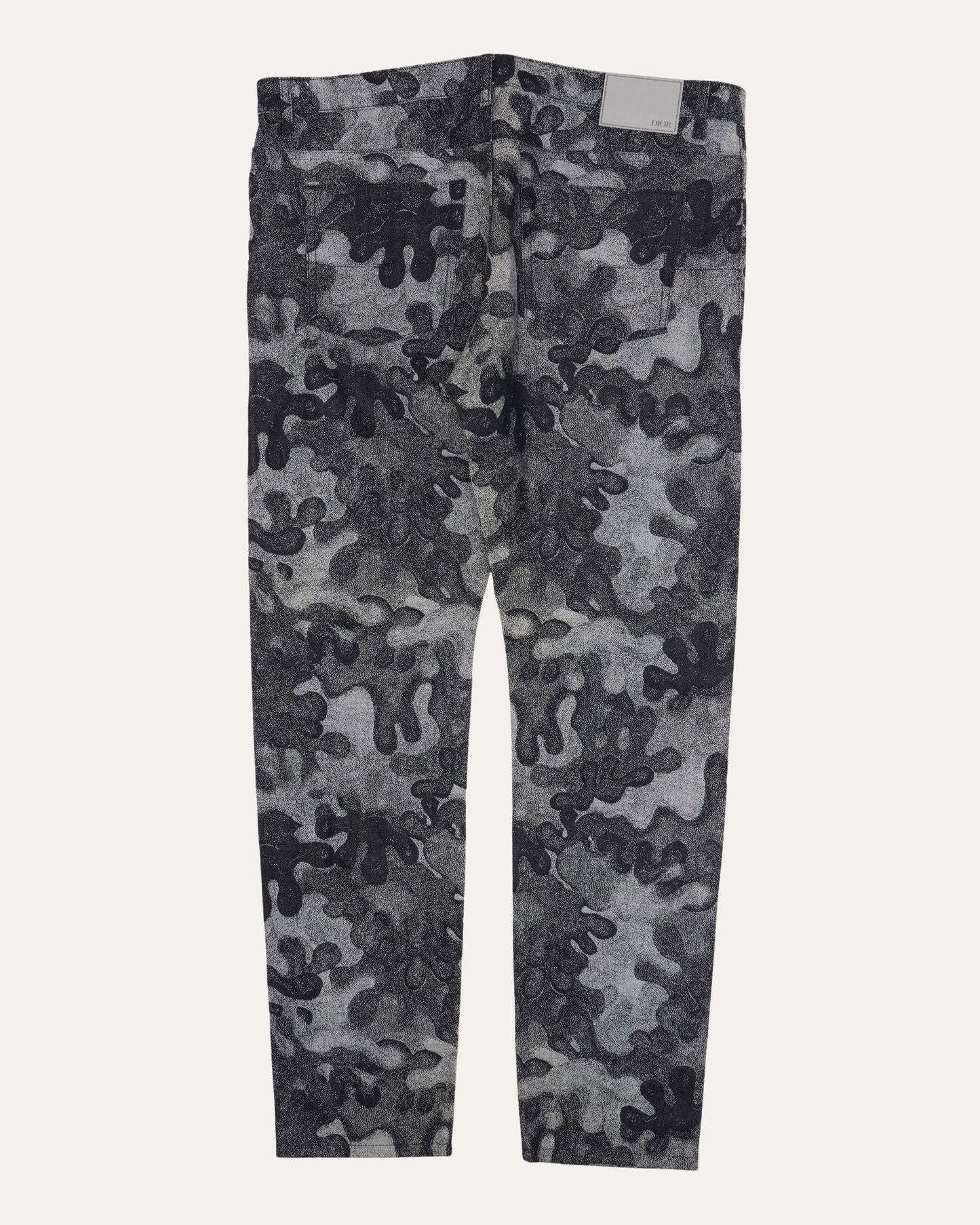 Peter Doig Camouflage Jacquard Jeans