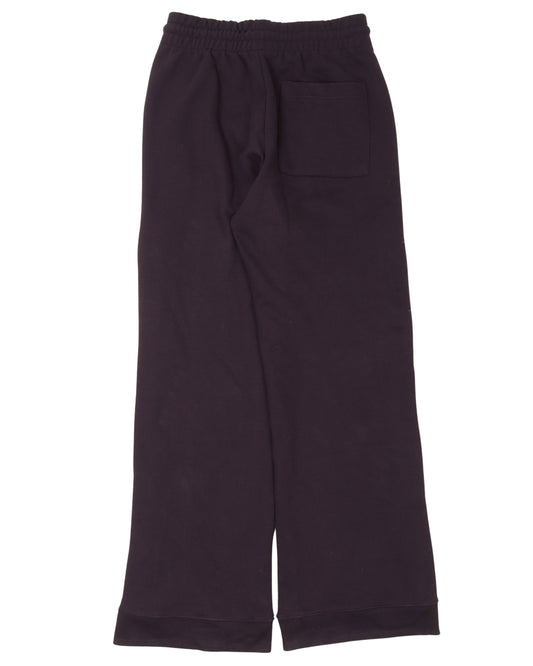 Feather Trimmed Sweatpants
