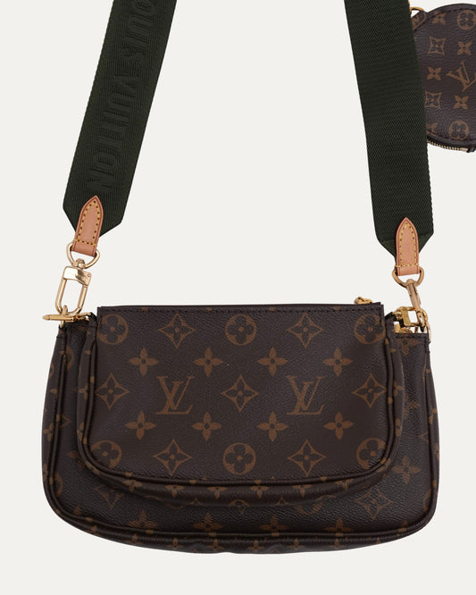 Double Pouch Monogram Bag